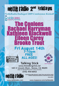 TALKING STICK AUGUST 14 POSTER
